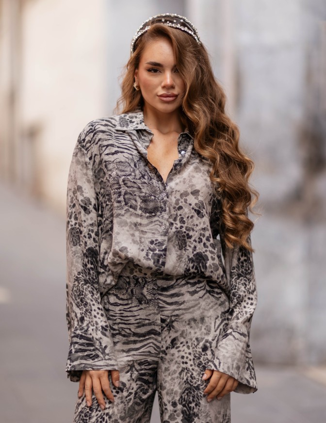 VICOLO CAMICIA ANIMALIER