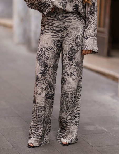 VICOLO PANTALONI ANIMALIER...