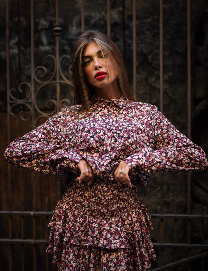VICOLO CAMICIA  FIORELLINI